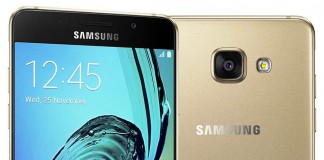 Samsung Galaxy A5 fond blanc