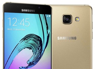 Samsung Galaxy A5 fond blanc