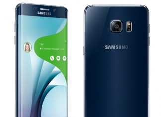 Samsung Galaxy S6 Edge Plus en noir