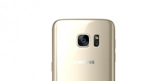 Samsung Galaxy S7 Edge fond blanc