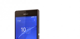 Sony Xperia Z3 fond blanc