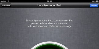 Localiser mon iPad