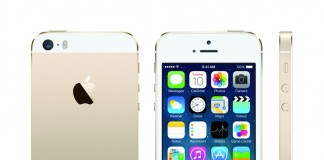 iPhone 5S 3 vues Fond blanc