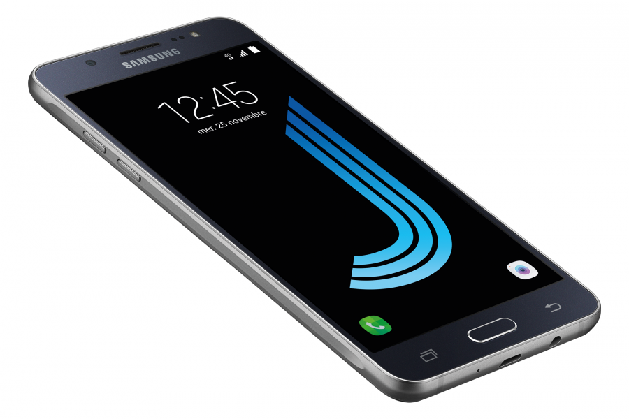 Samsung galaxy J5 noir interface 