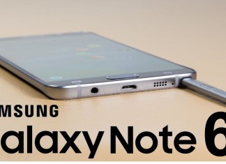 Samsung Galaxy Note 6 table