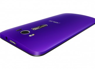 smartphone violet