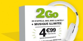 La Poste Mobile 2h 2Go 4.99 euros