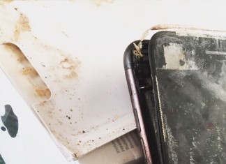 iPhone 7 brûlé