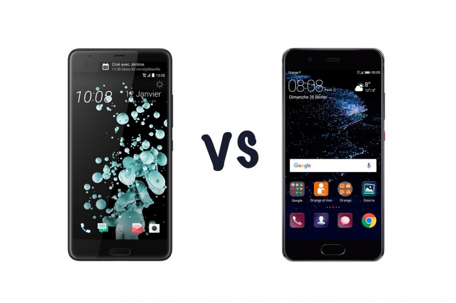 Comparatif HTC U Ultra vs Huawei P10