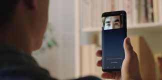 Samsung Galaxy S8 scanner d'iris