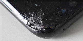 Samsung Galaxy S8 écran cassé