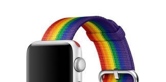 Apple Watch bracelet Pride Edition