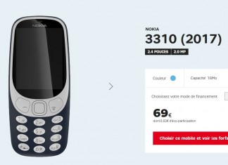 Nokia 3310 (2017) SFR