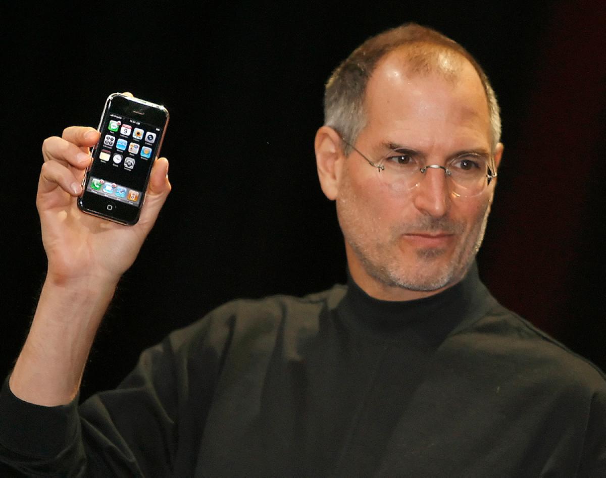 Steve Jobs iPhone 2007 Apple