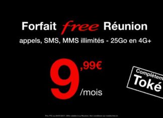 Forfait Free Réunion