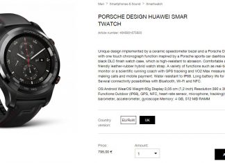 Huawei-Watch Porsche