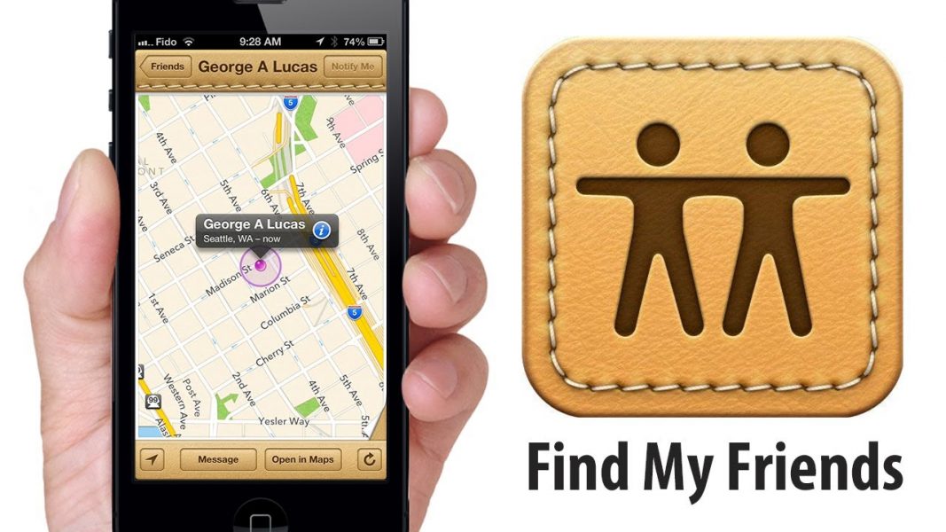 L'application Find My Friends