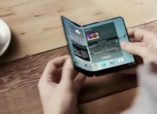 Smartphone pliable de Samsung