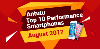 Antutu top 10 des smartphones les plus puissants août 2017