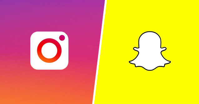 Sur Snapchat, il est possible de taguer un ami, comme sur Instagram