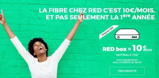 RED by SFR Box Série Spéciale 10 euros