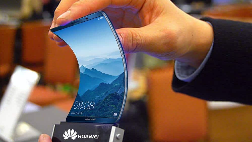 Smartphone Huawei pliable