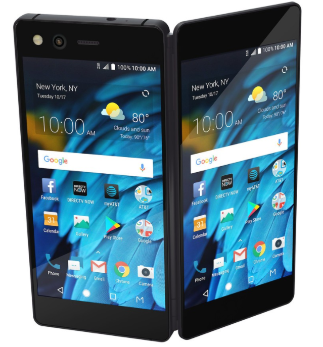 Le ZTE Axon M devance les Galaxy X et les iPhone pliables