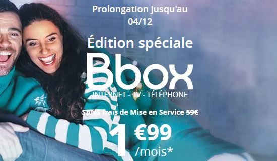 Bbox ADSL offre Bouygues Telecom bon plan