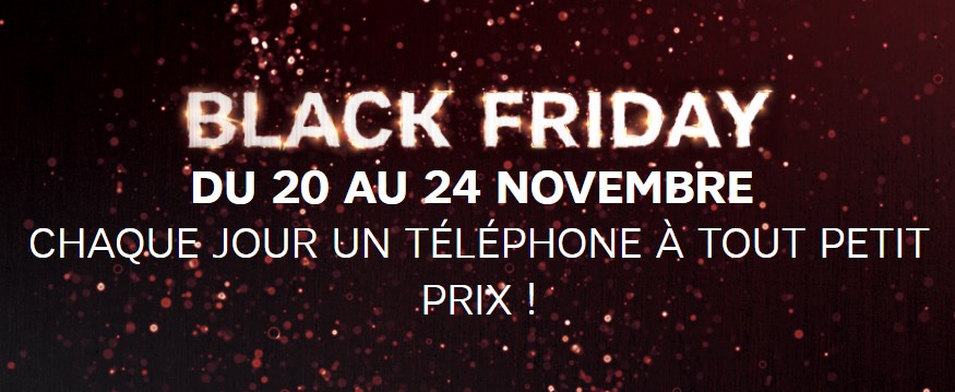 Black Friday SFR iPhone SE 128 Go