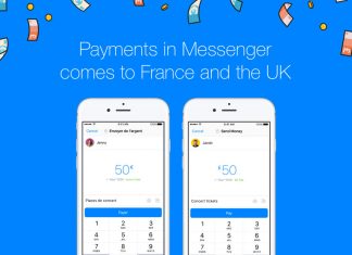 Facebook Messenger argent