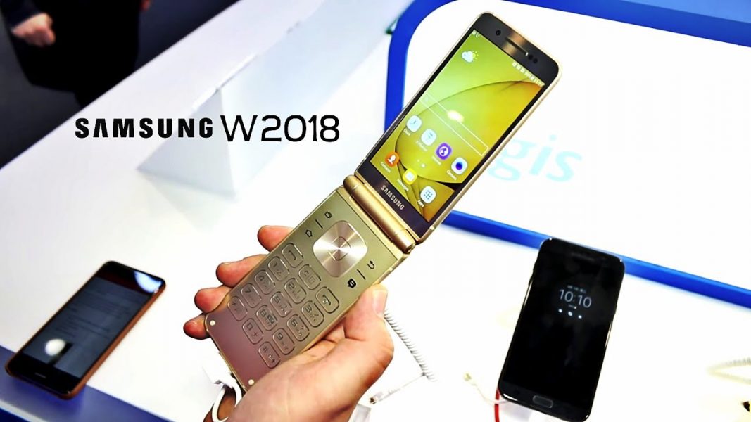 Samsung W2018 téléphone à clapet
