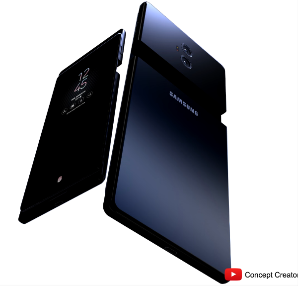 Samsung Galaxy X concept smartphone borderless