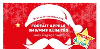 Auchan Télécom promo forfait appels sms mms