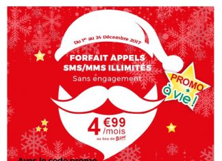 Auchan Télécom promo forfait appels sms mms