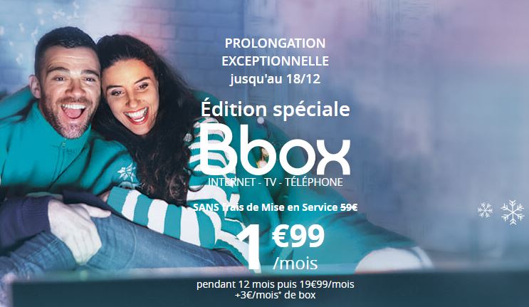 Bbox ADSL Bouygues Telecom box bon plan forfait Internet