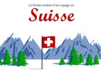 Forfait Free 25 Go Suisse