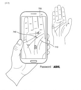 Samsung Brevet main 268x300 - Le Face ID de Samsung passerait par la main