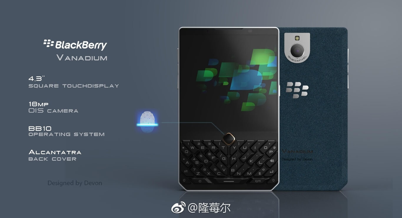 BlackBerry borderless concept