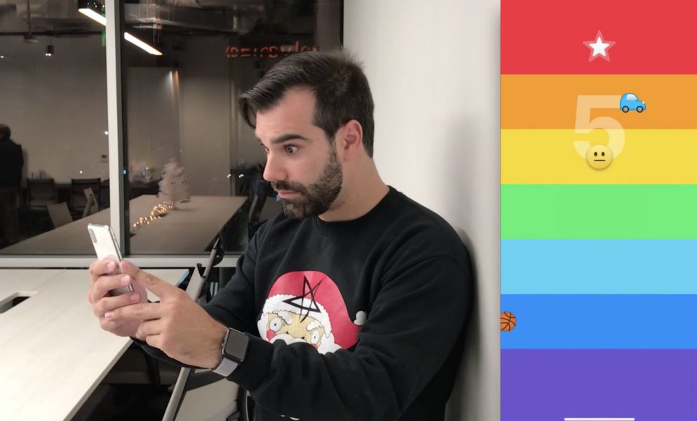 iPhone X Face ID Rainbow application
