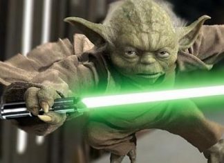 Sabre laser Yoda