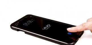 Vivo smartphone lecteur d'empreintes sous l'ecran