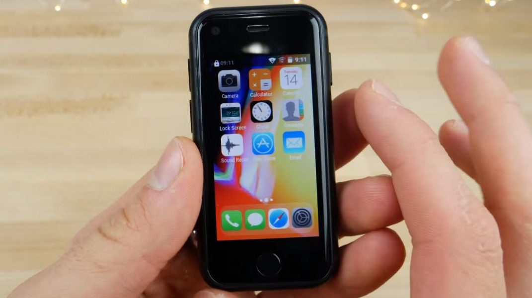 Un mini iPhone 8 Plus apparaît sur le net !
