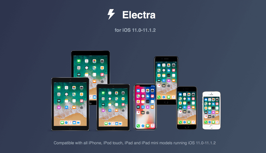 Electra : le jailbreak iOS 11 bientôt disponible en version 1.1