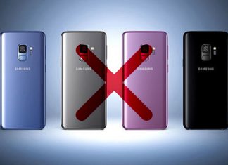 Samsung Galaxy S9 croix