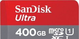 Carte microSD SanDisk 400 Go