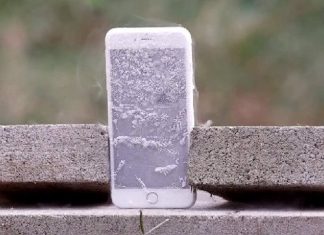 iPhone bloqué par le froid