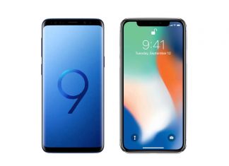 Samsung Galaxy S9 vs iPhone X