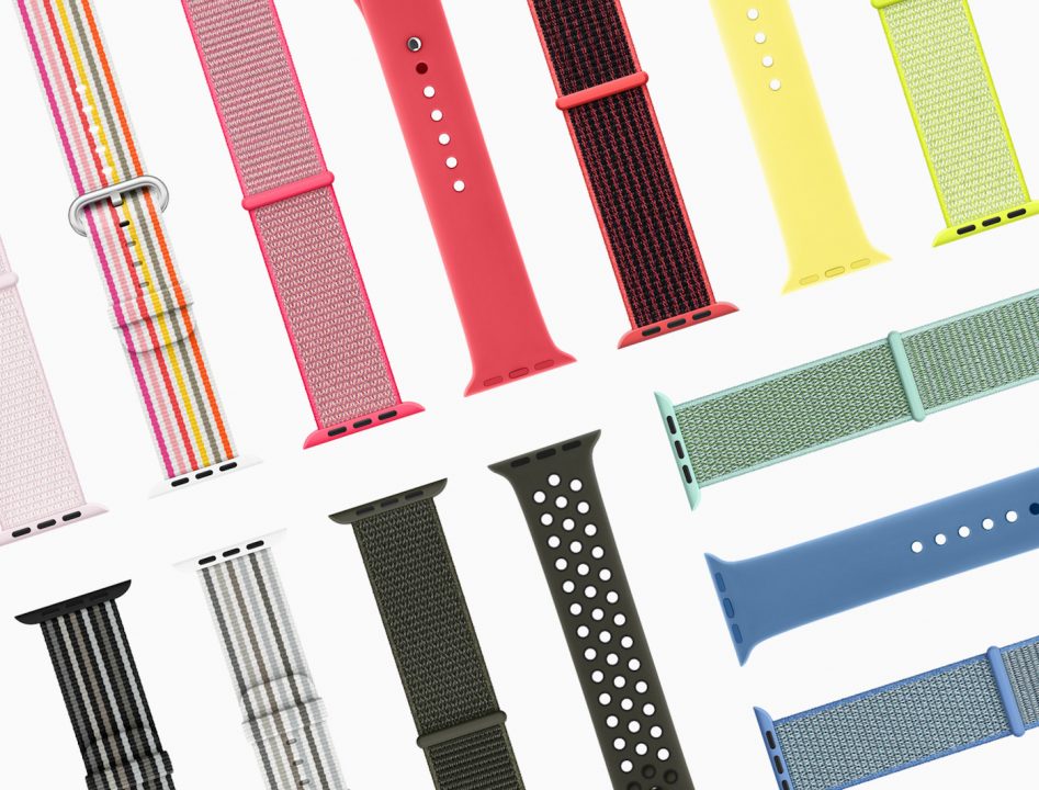 Apple présente une nouvelle collection de bracelets pour l’ Apple Watch !