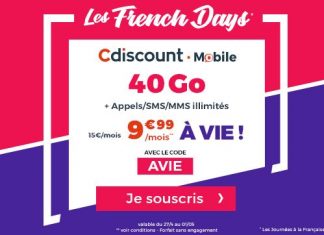 Cdiscount 40 Go French Days