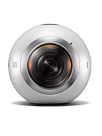 camera samsung gear 360 2016 blanc 110 1 - Guide d'achat : quelle est la meilleure caméra connectée de 2018 ?